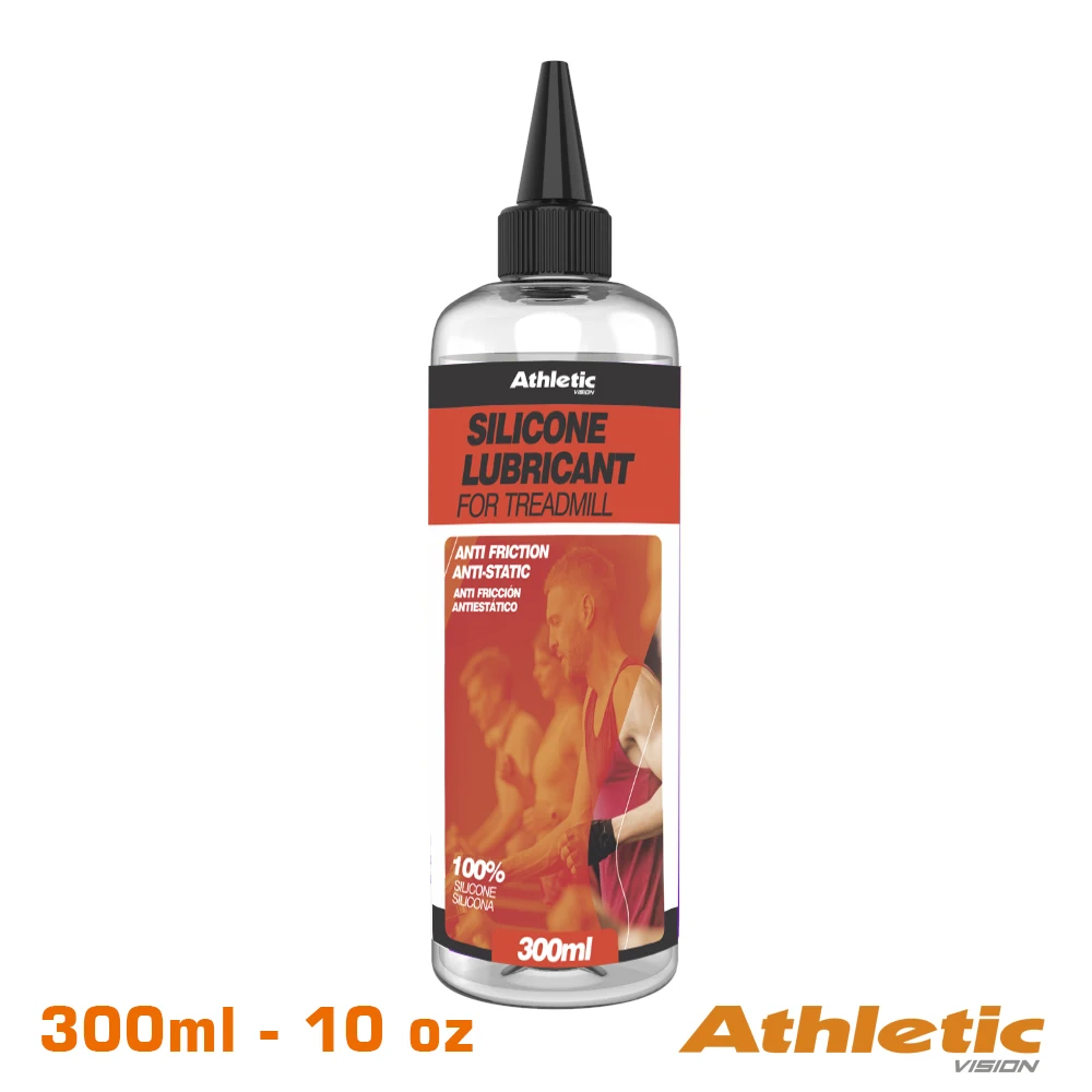 Premium Silicone Oil for all treadmills belts - 300ml - 10oz