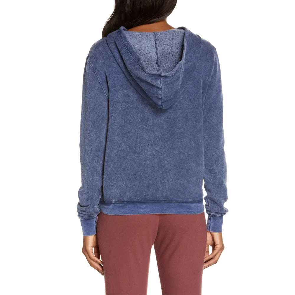 
2021 Wholesale in bulk Crop Womens hoodies Sweatshirts Custom printed logo plain hoodie Fleece Full zip up hoodies 