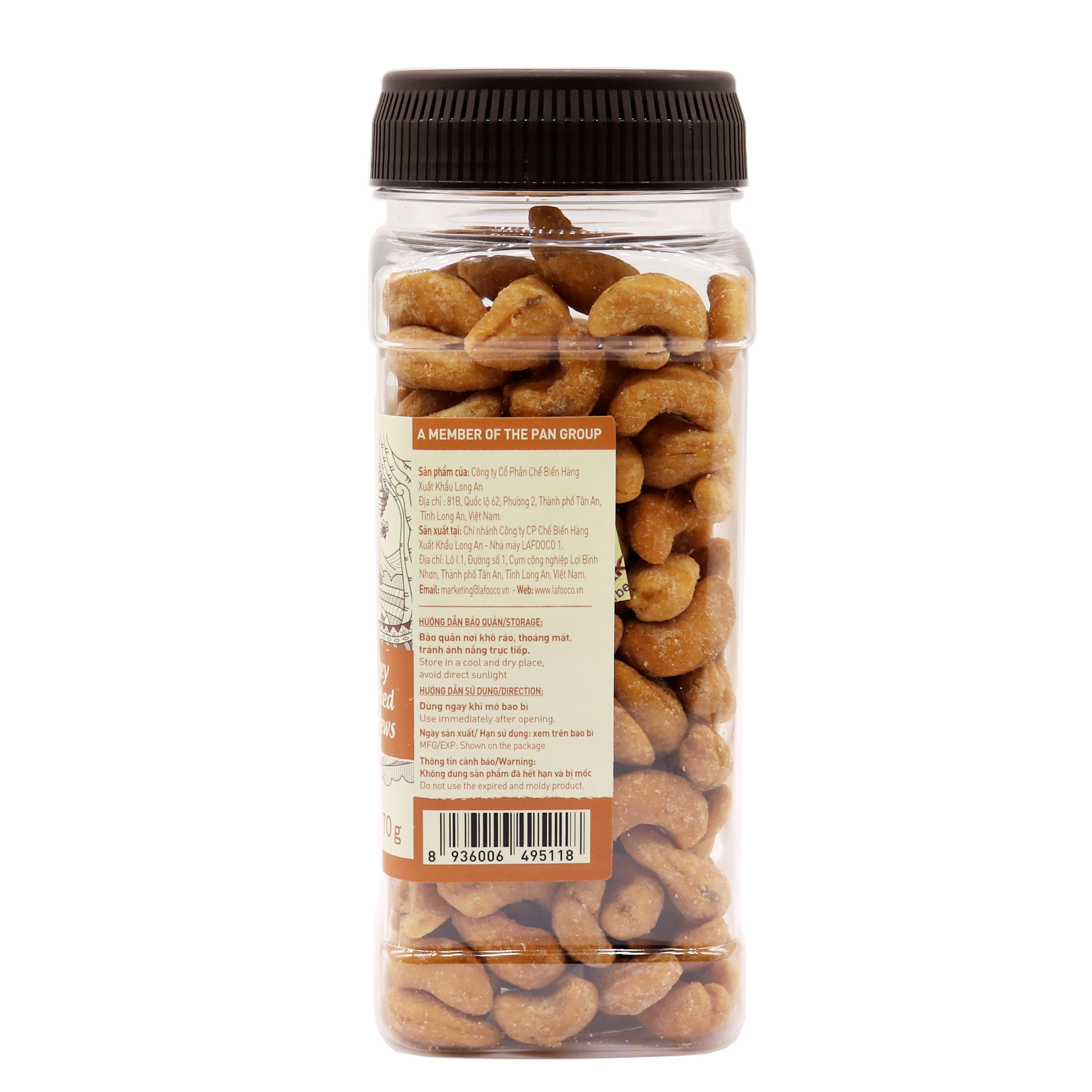 Жареные орехи кешью LAFOOCO Чили банка 270 г Вьетнам