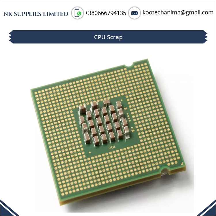 
2.2 GHz Frequency Laptop Applicable Used Ceramic CPU Scrap at Reasonable Price 