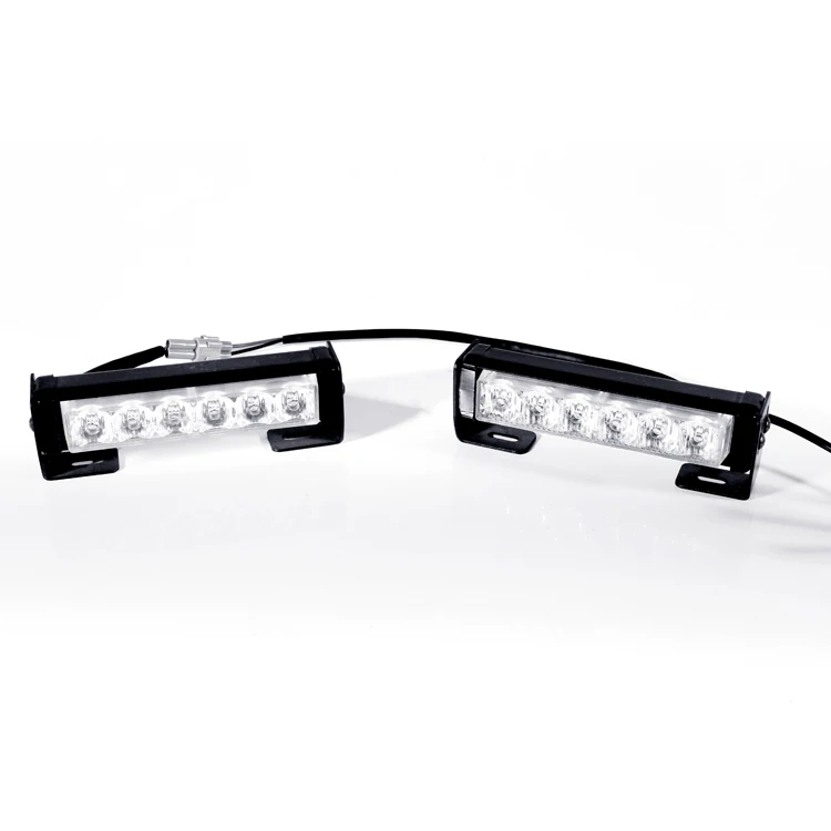 
manufacturer 17.5cm 12W flashing warning led light bar for police 