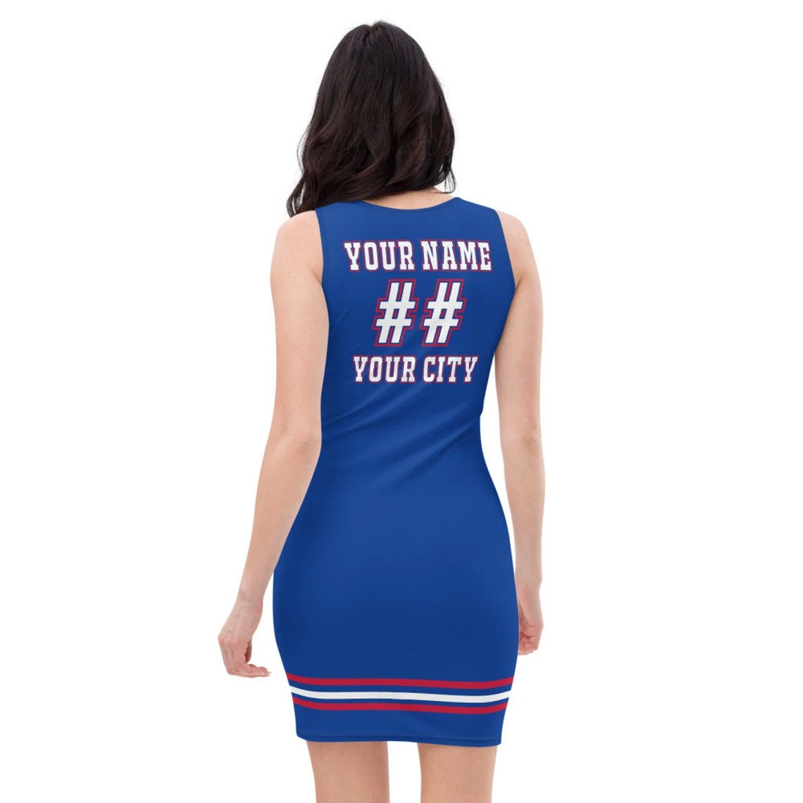 Custom Basketball All Star Lovers Womens Dress Dress NBA-A Basketball Women jersey Dress