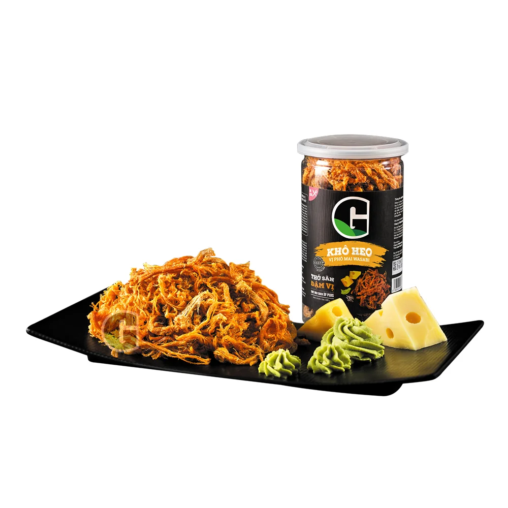 Hot Sale! G Wasabi & Cheese Dried Pork Strips Special Pork Snack Delicious Dried Pork Snack With Wasabi And Cheese Kid Snack