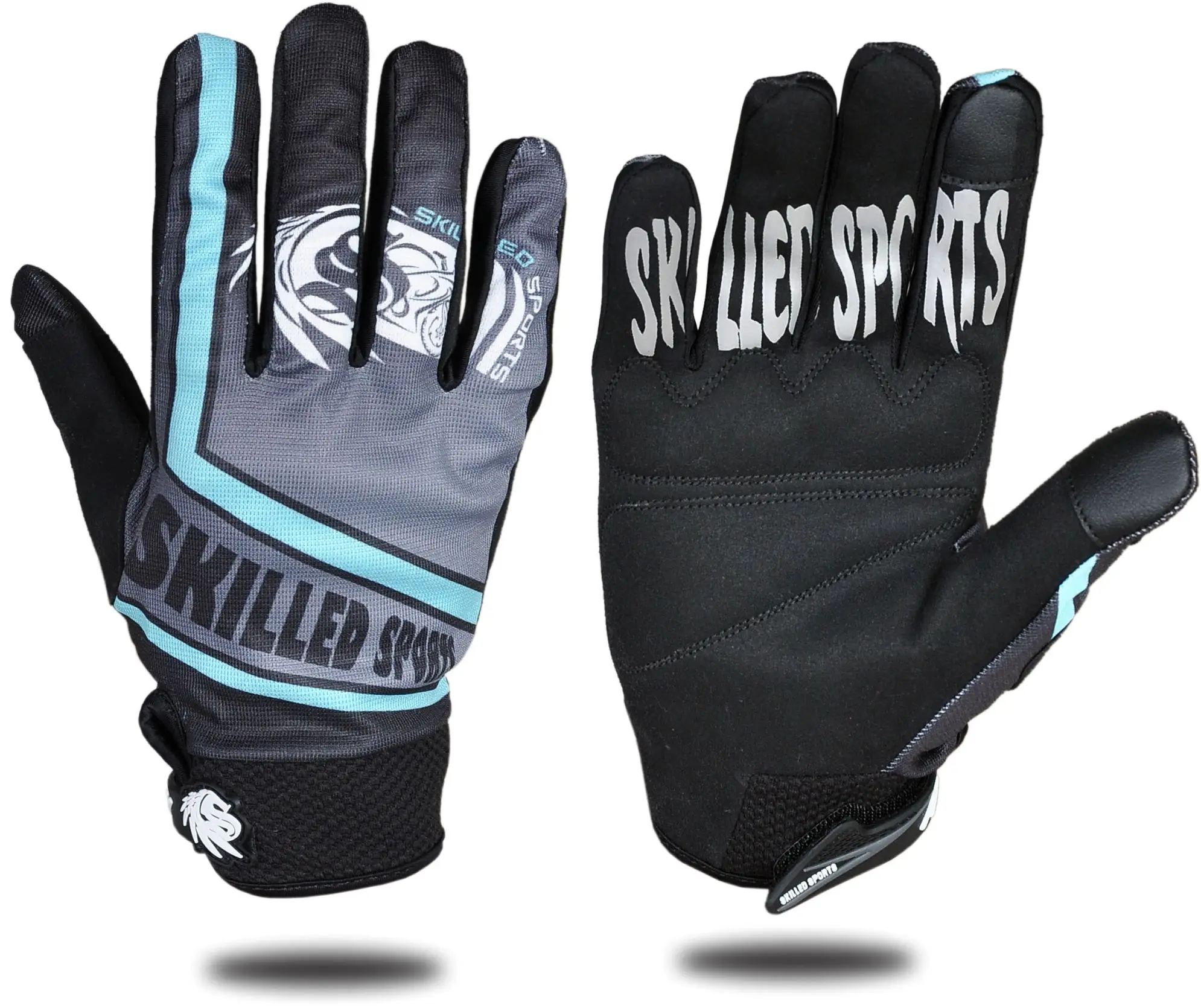 
Best design breathable mountain bike mtb cycling gloves full finger bmx mx downhill gloves for men 