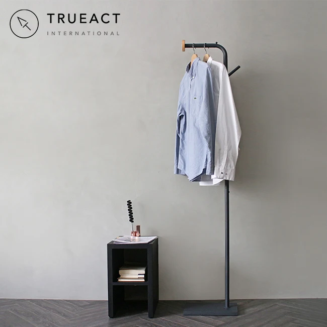 Готов к отправке, новый дизайн, деревянная стойка для одежды в форме дерева, металлическая напольная вешалка для шляп и пальто, подвесная рейка, стойка