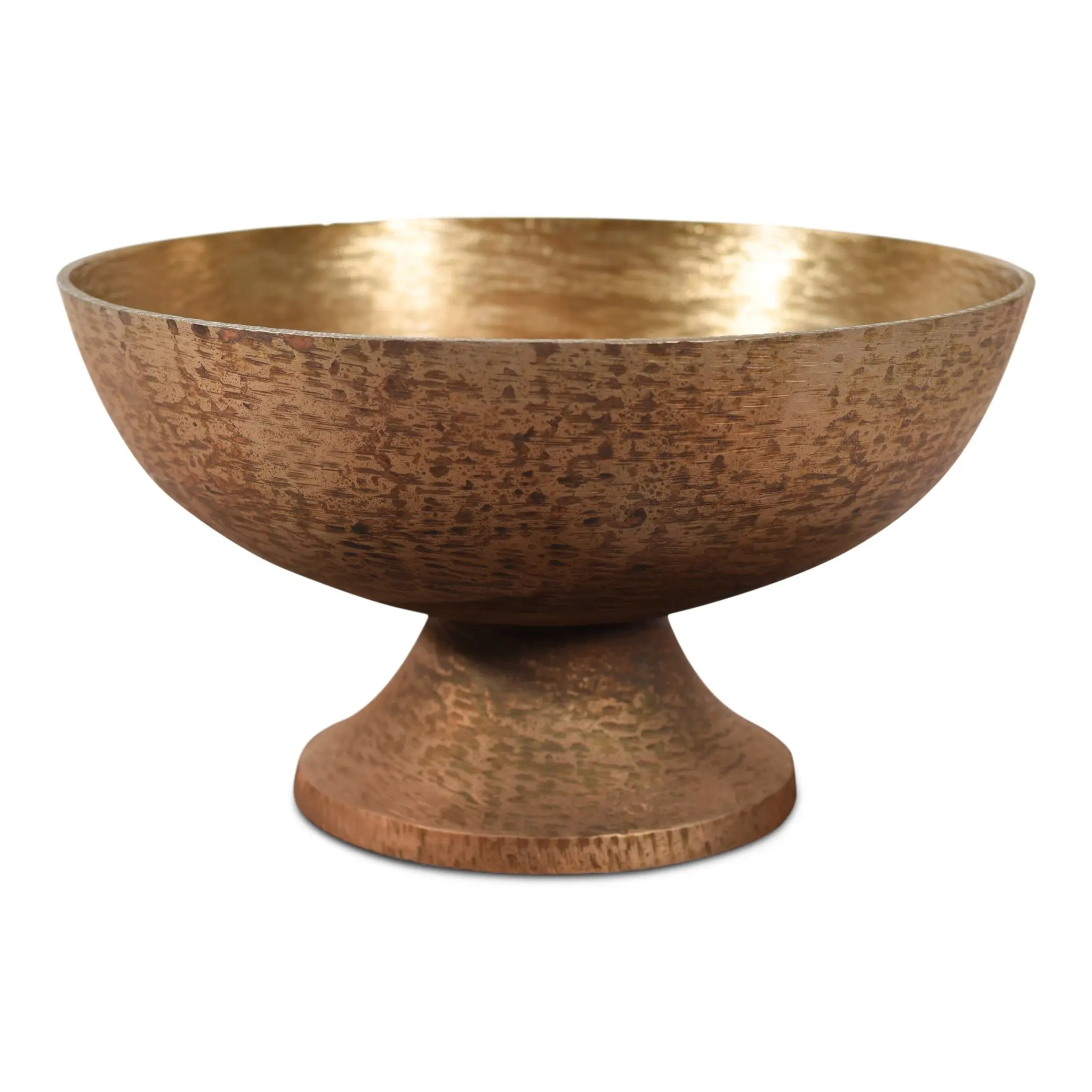 Highest Quality Aluminium and Copper Food Salad and Fruit Serving Bowl Gold and Silver Color For Home Kitchen and Restaurant