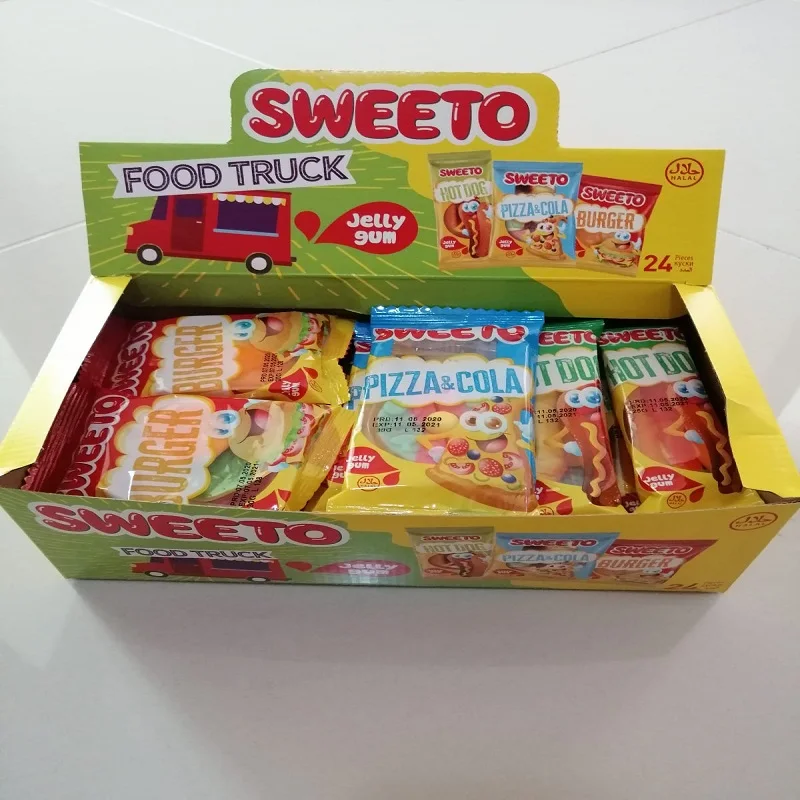 Желе-Кола для пиццы, халяльное желе для жевания, 30 г