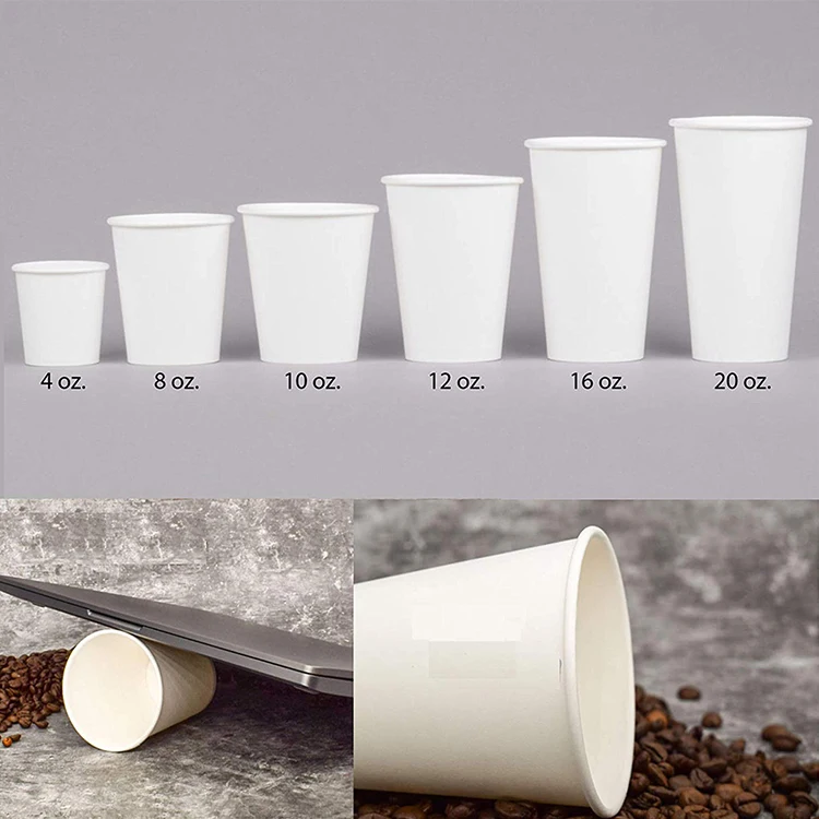 Wholesale Price Customized printed Craft Paper single wall Disposable paper cup coffee paper cup For Beverage From Vietnam