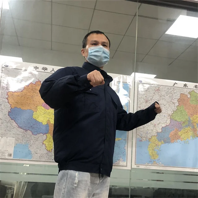 Summer Cooling Air Conditioned Workwear Cooling Jacket Working Clothes With Fans.