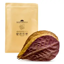 1 BOX 200 BAGS x 50G. MATCHIMAA - 100% Premium Dried Indian Almond Leaves  Aquarium Accessories Betta Fish & Shrimp Leaf Tank