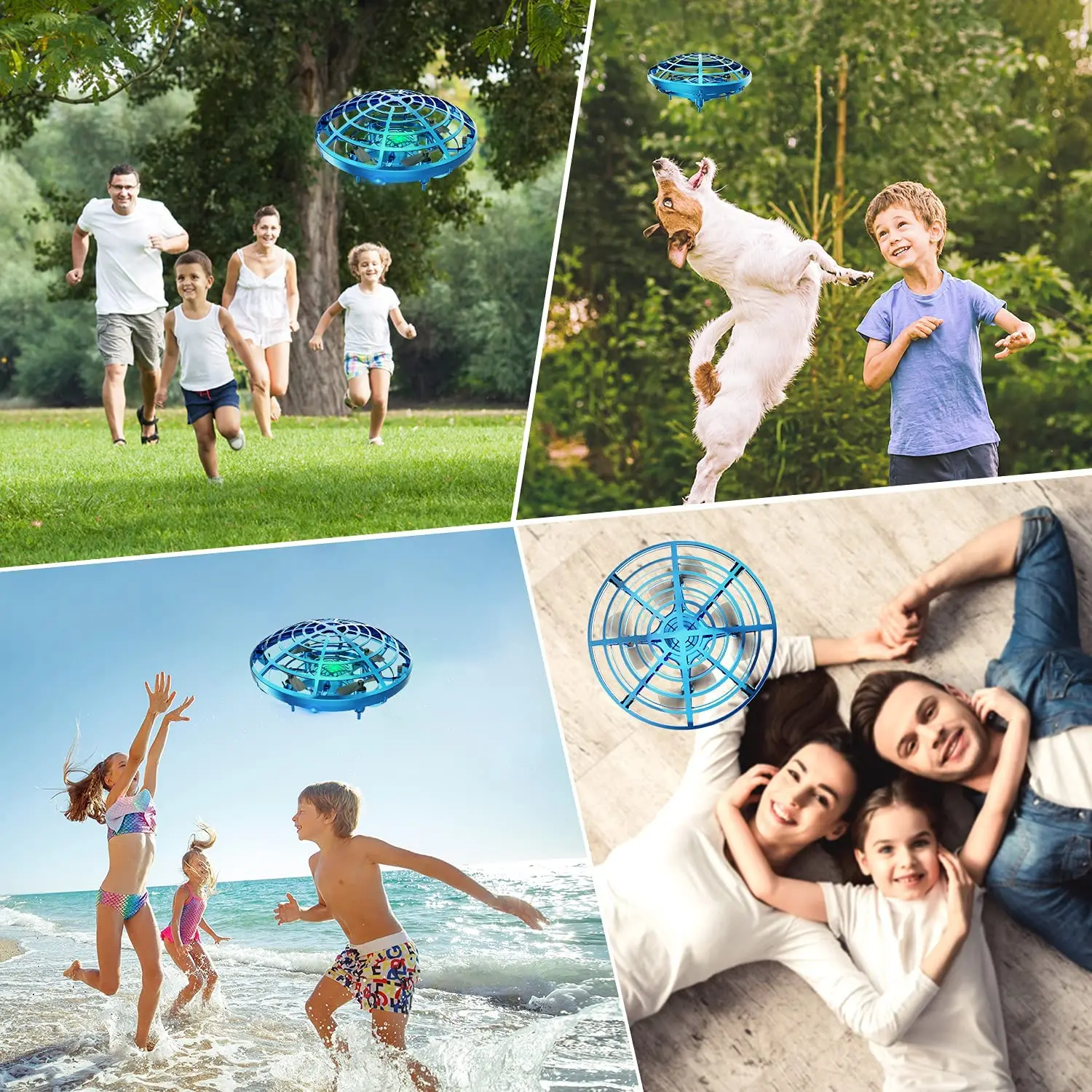 Drone for Kids Toys Hand Operated Mini Drone UFO Flying Ball Toy Gifts for Boys and Girls Motion Sensor Helicopter.