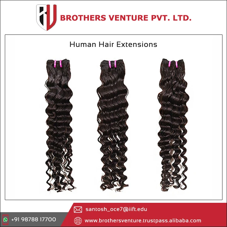 Подлинный поставщик продажа 100% натуральных вьющихся человеческих волос Remy без спутывания по низкой цене