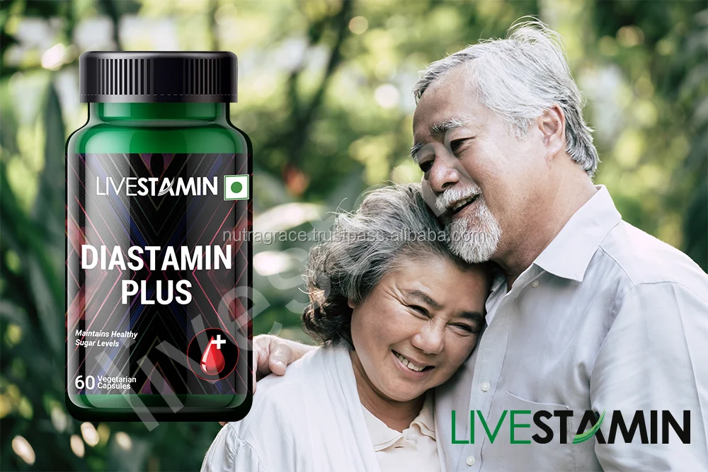 Diastamin Plus Capsules With Shilajit & OEM For Blood level dietary Supplement Private Label GMP ISO