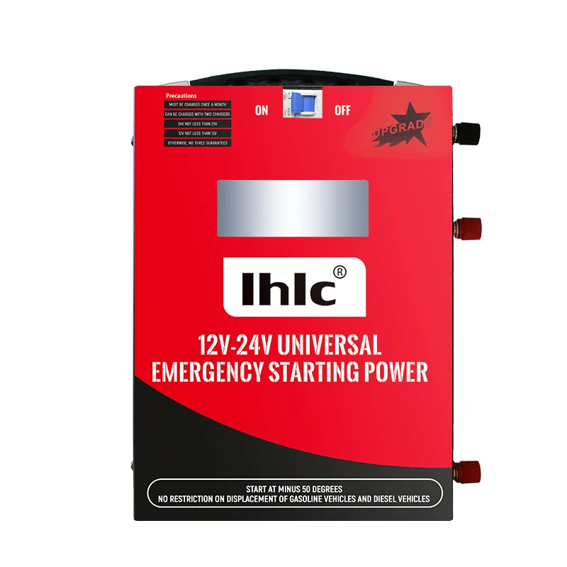 New product car handheld car jump starter and power supply 12V/24V jump starter power bank for cars trucks