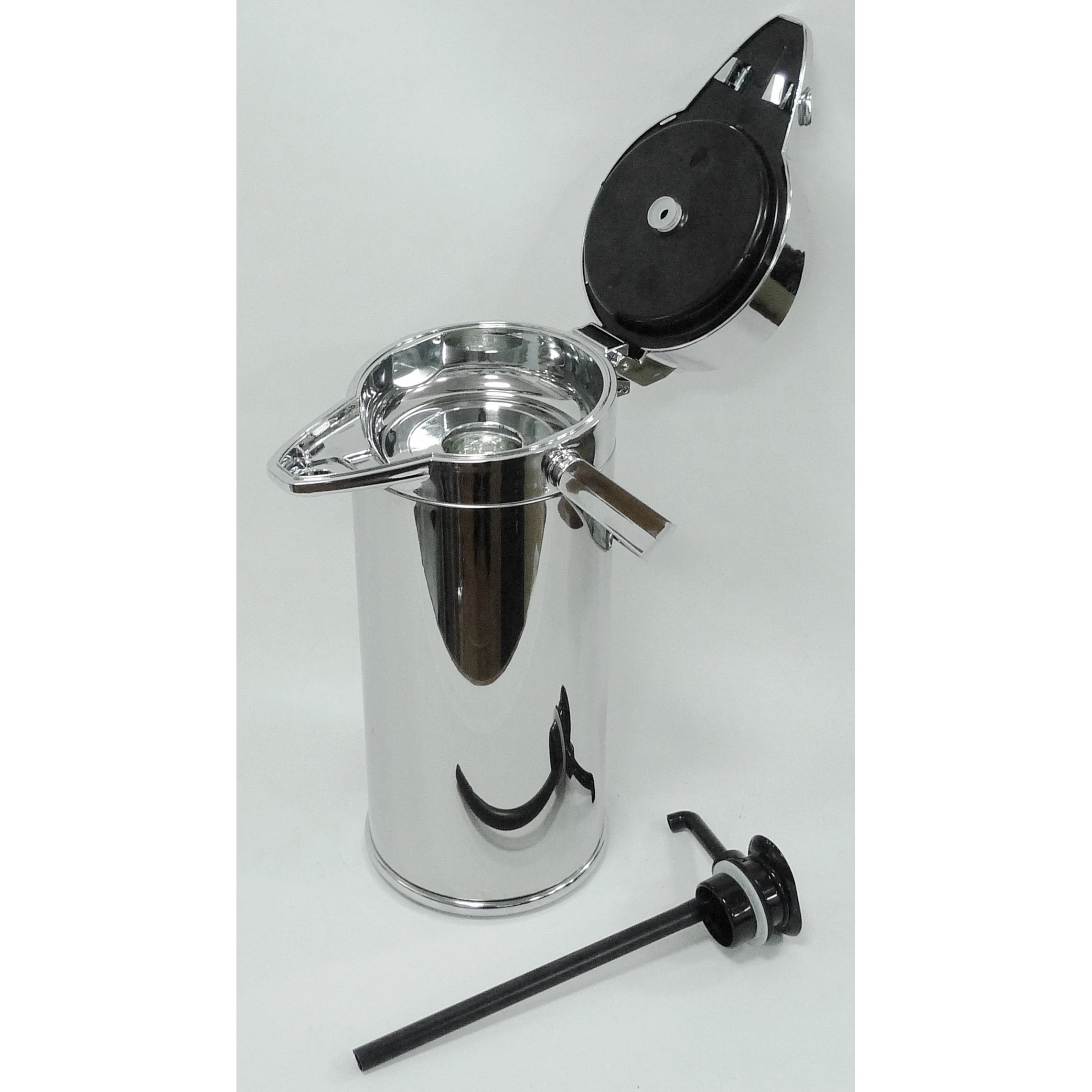 
1.9L / 2.2L / 2.5L / 3.0L Hangtag Glass Refill Airpot Thermos Water Bottles Vacuum Flask Coffee Pot with Lever Lid 