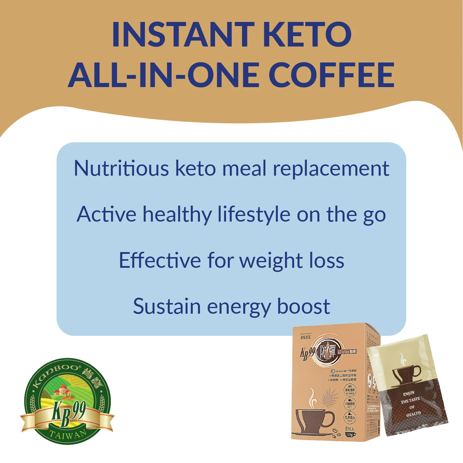 Manufacturers wholesale taste bulletproof coffee powder weight loss instant coffee