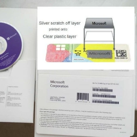 
Activation Keys Paper Card Compatible Win 10 PRO Online/Offline Activation Keys 