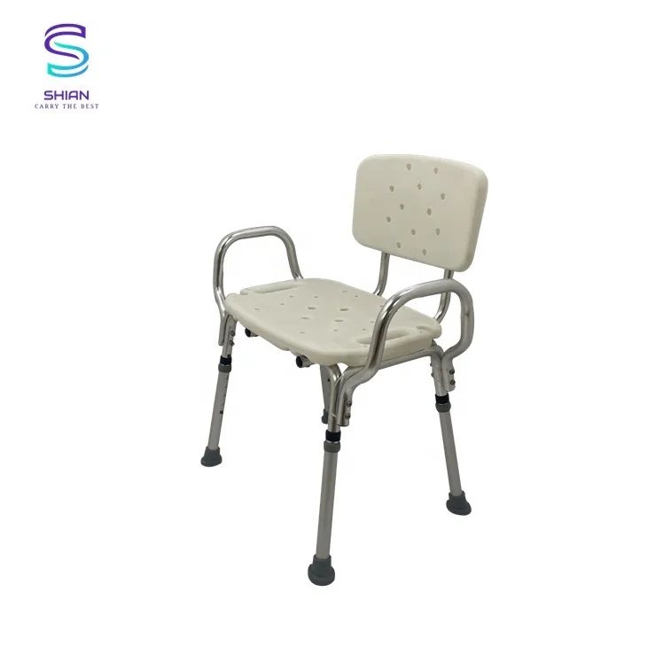 
 Plastic toilet bathroom shower chair for patient  