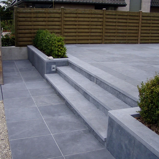 Vietnam Bluestone Sandblasted Tiles