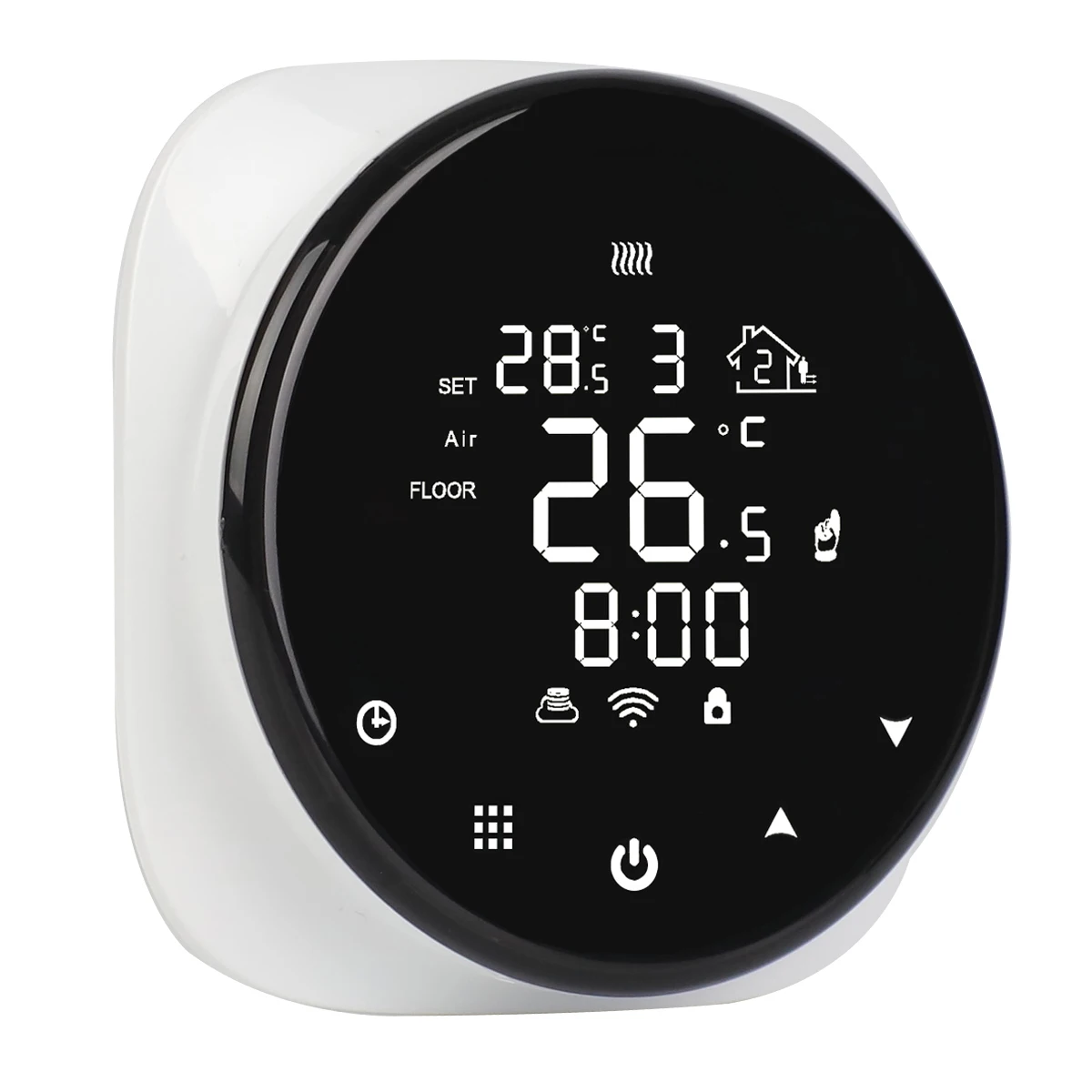 HY316WE-WIFI OEM WIFI Enabled Touch Screen temperature controller thermostat in floor water heating