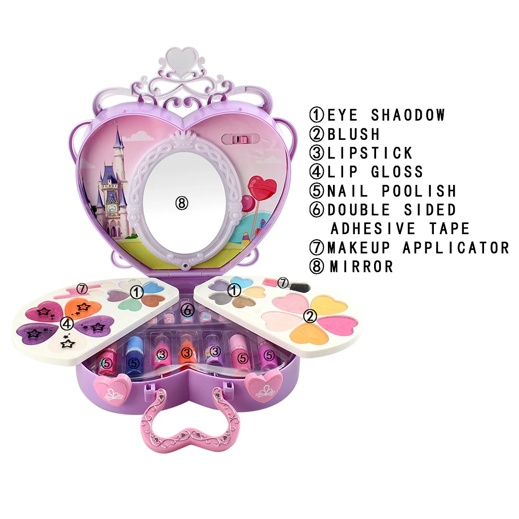 
Children Educational STEAM Fashion Beauty Makeup Set Toys for Girls S22057 