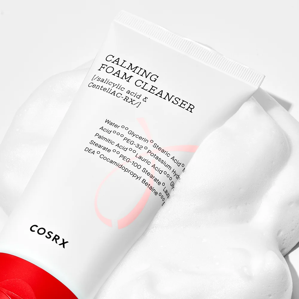 [OEM/ODM] COSRX AC Collection Calming Foam Cleanser - Made in Korea - Face Deep Clean relieve acne-prone skin Hypoallergenic