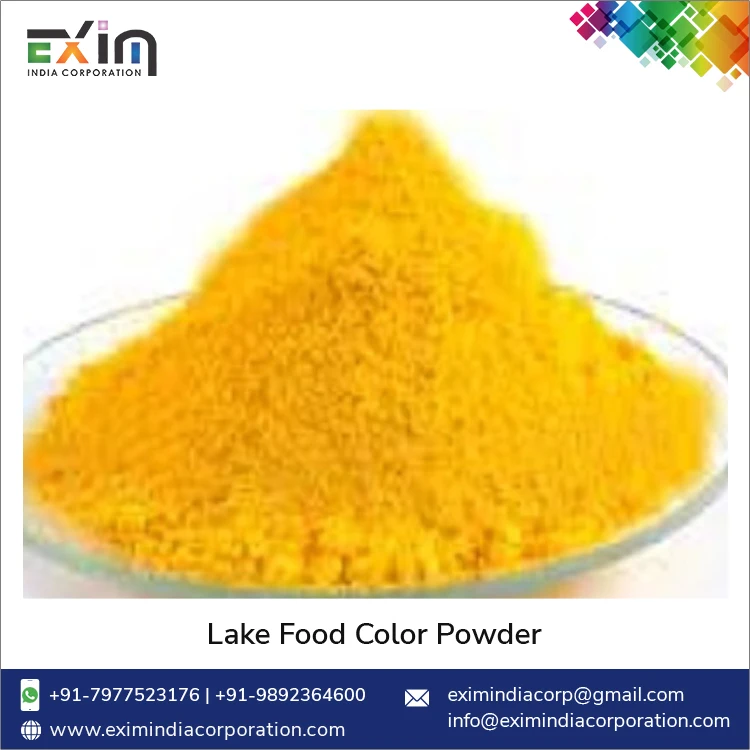 CAS No 68814-04-0 Pharmaceutical Grade Quinoline Yellow Lake / Oil Soluble Food Color Powder for Sale