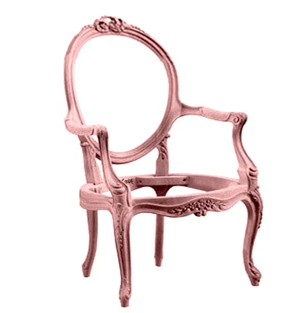 Mahogany wooden chair Sofa unfinished furniture frame dining chair frame Chair Living Room Furniture Solid Wood KD products 7
