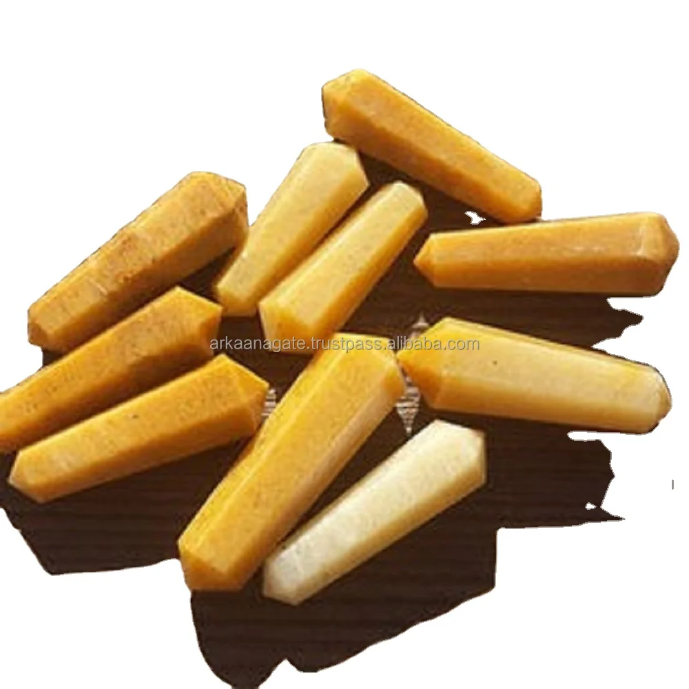 Wholesale Red Aventurine Double Terminated with Chakra Crystal Healing Pencil for sale