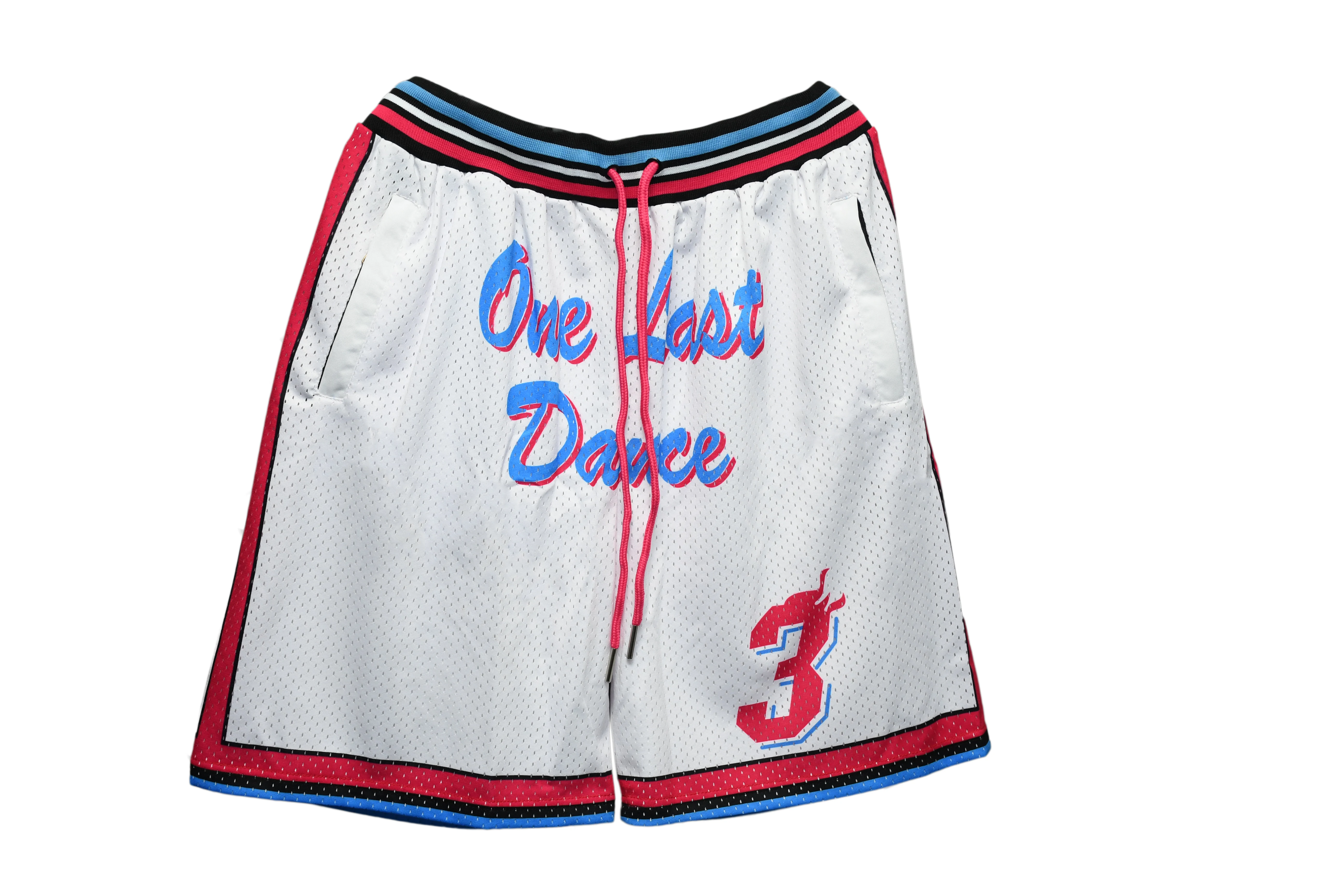 Special basketball shorts with pocket  custom design