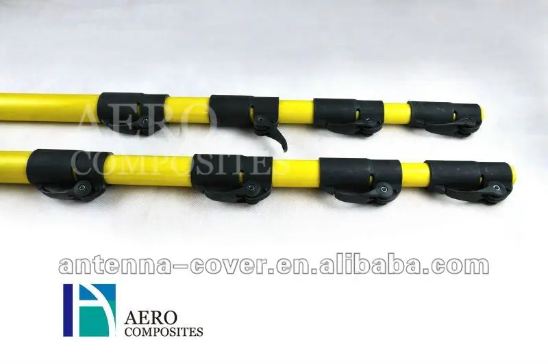 28ft fiberglass telescopic poles