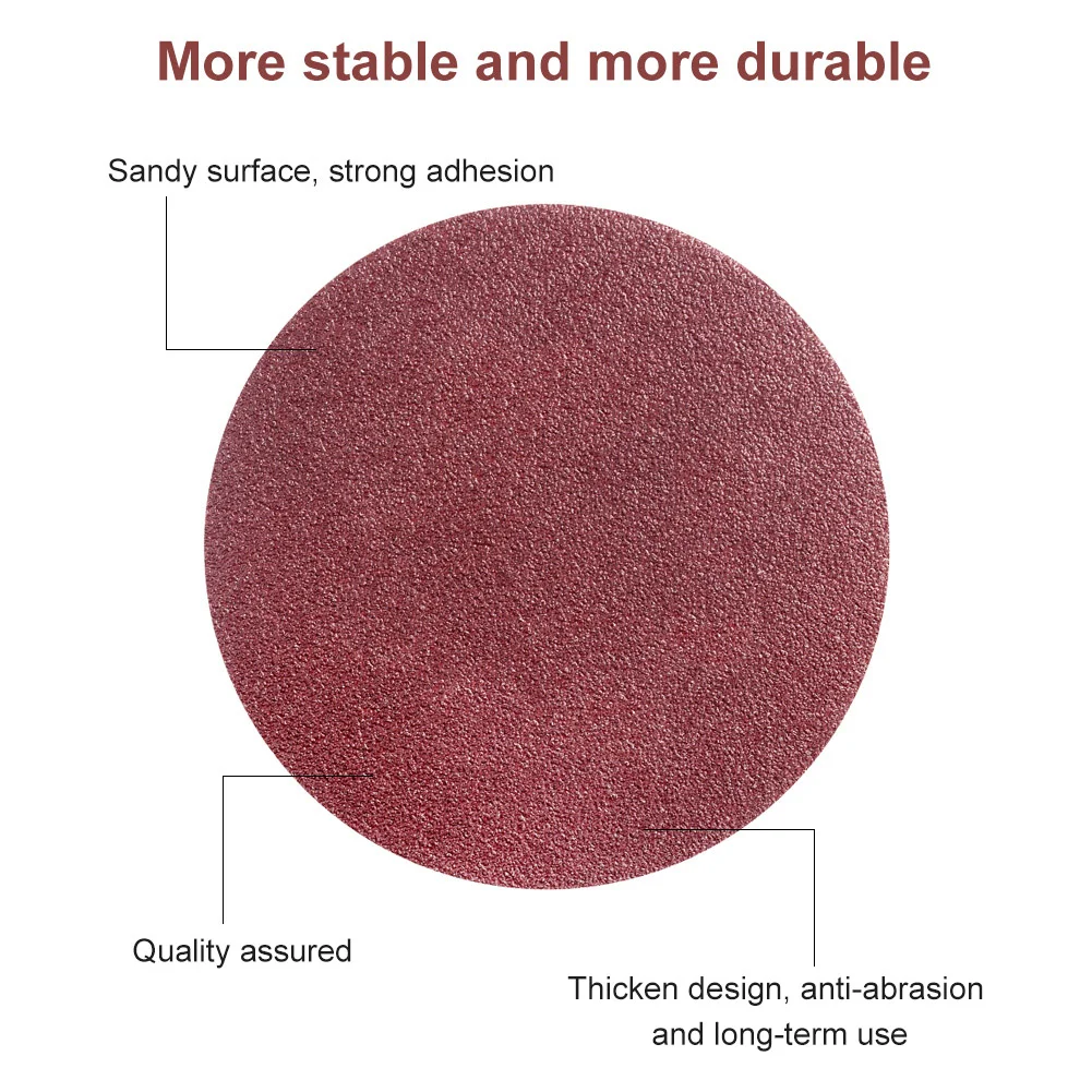 China premium konaflex-standard self  adhesive aluminum oxide 6inch(150mm) hook&loop sanding disc