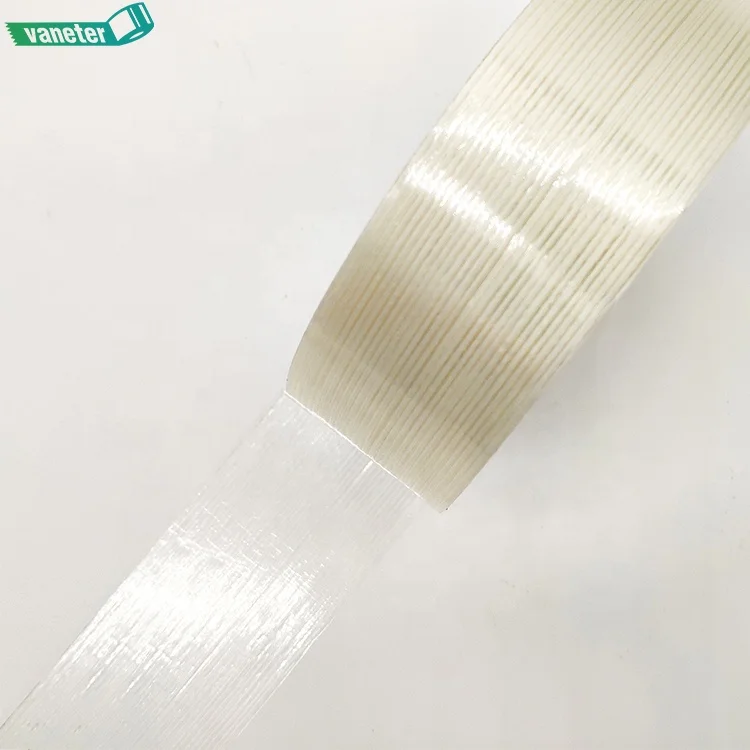 Heavy Duty Strong Packing Wrapping Strapping Fiberglass Tape,  Reinforced Cross Weave Filament Tape
