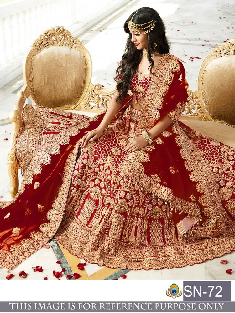 
Indian Bridal Collection Wedding Party Bridal Wear Lehenga Choli Bridal Lehenga 