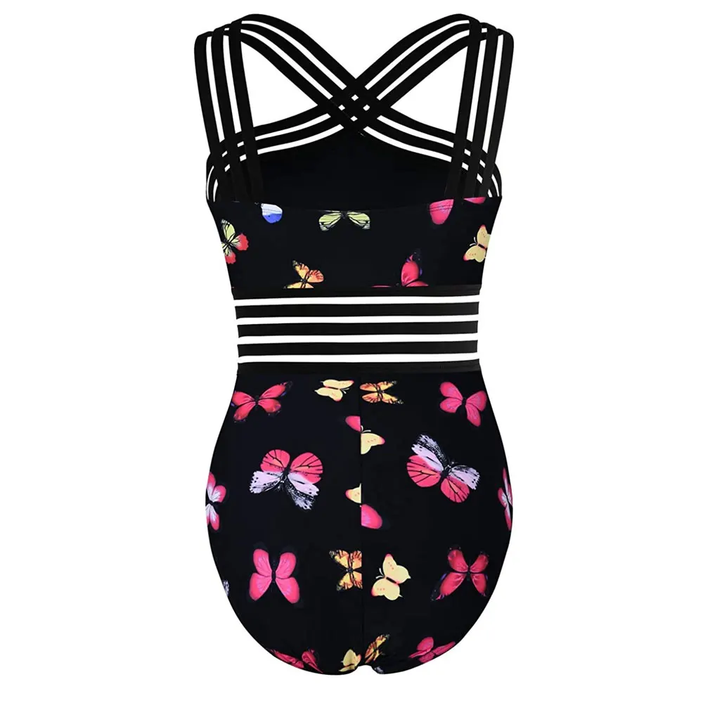 Accept Customized Backless One Piece Swimwear Women Swimming Suit Swimsuit