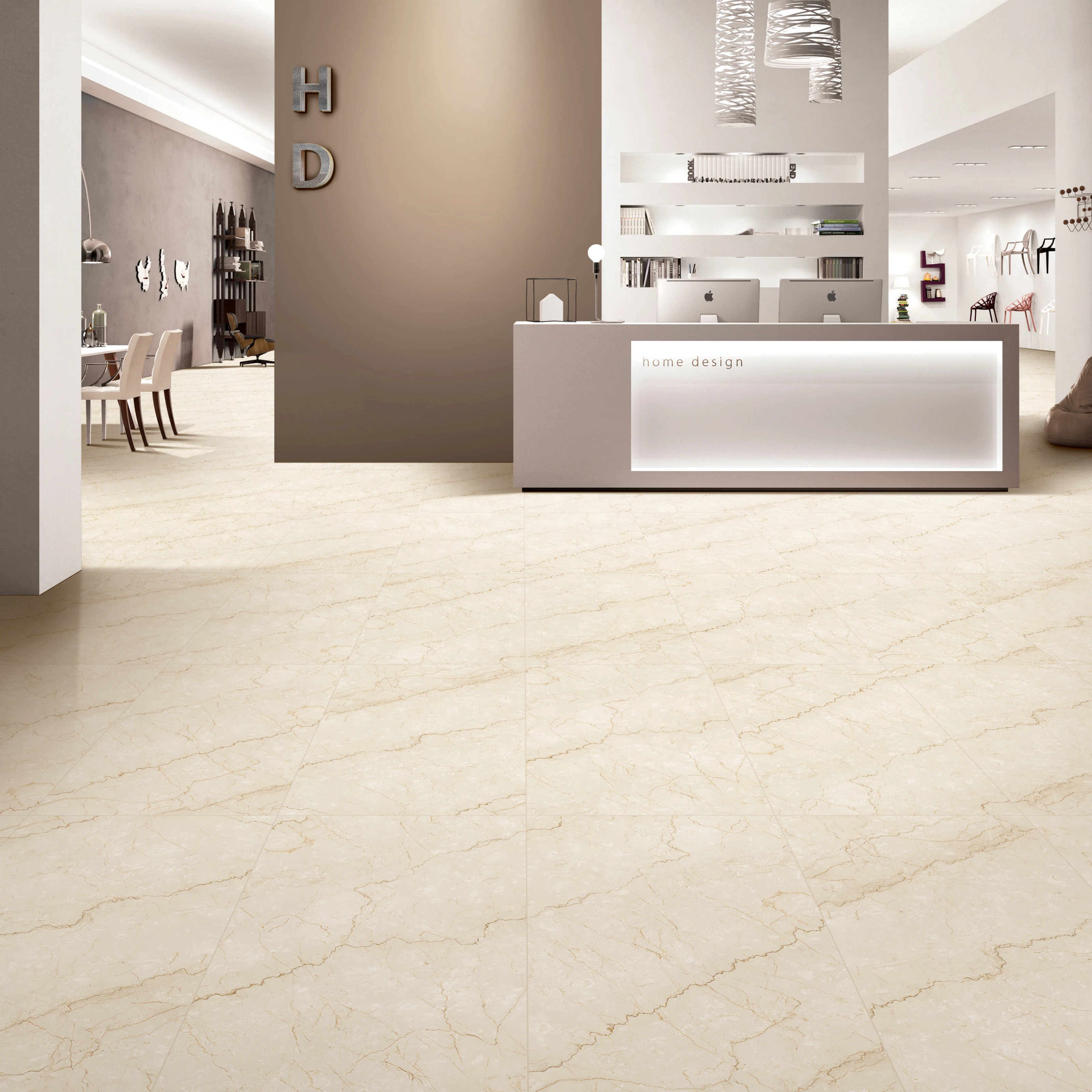 High Quality Beige Rocker Porcelain unglazed tiles carving effect porcelain floor tiles with different colors 600x1200mm