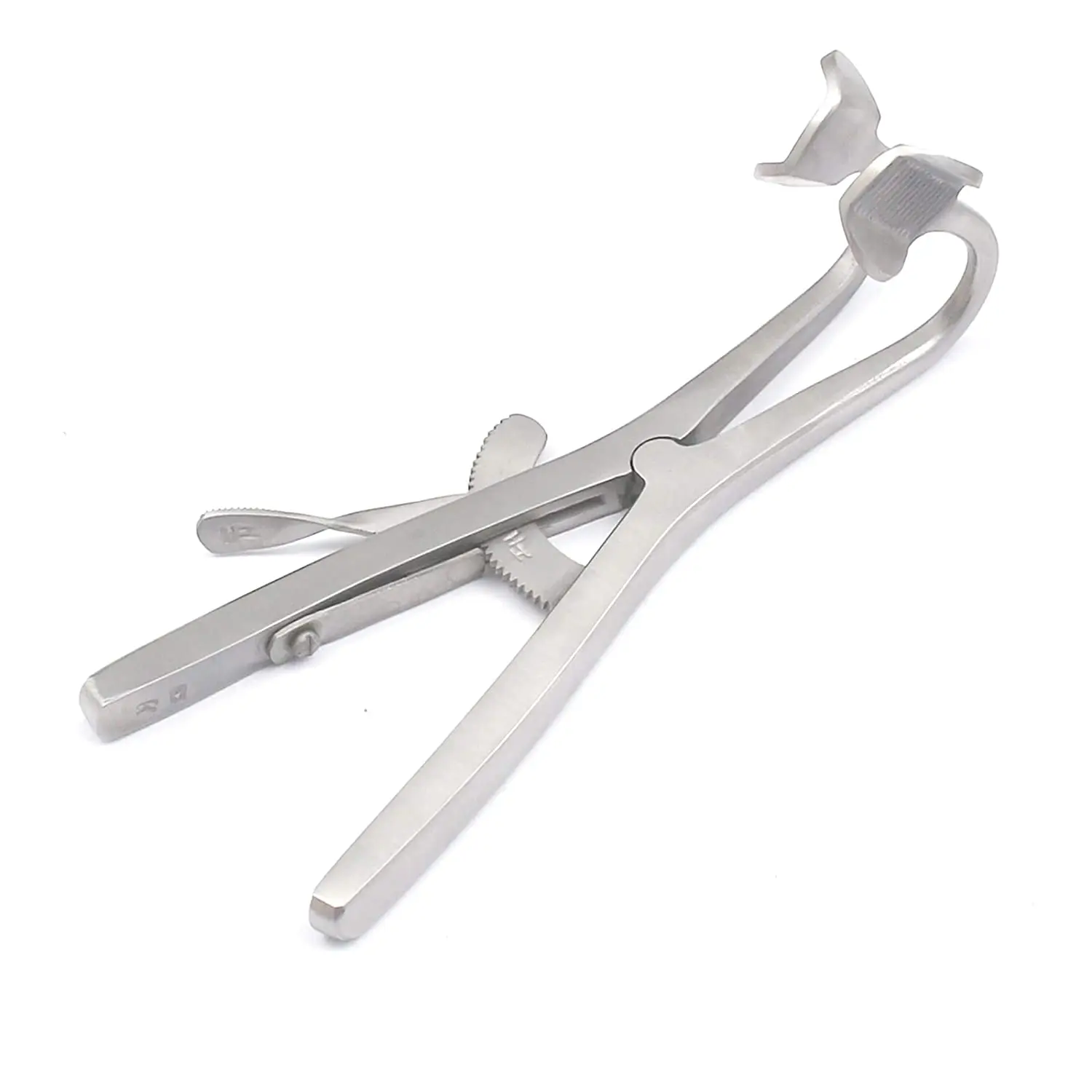 
Stainless Steel Denhardt Mouth Gag Retractor With Silicon Inserts Interchangeable 125 mm Surgical Dental Instruments 