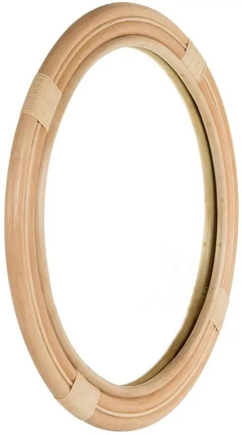 Hot Sale Adorable  Koubo  Nautical Decorative Wall Mirror in Rattan And Natural Color