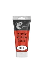 High Quality Acrylic Metallic Paint Tube Art & Craft Metallic Acrylic Colours with 6 Vibrant Colours for Art & Craft