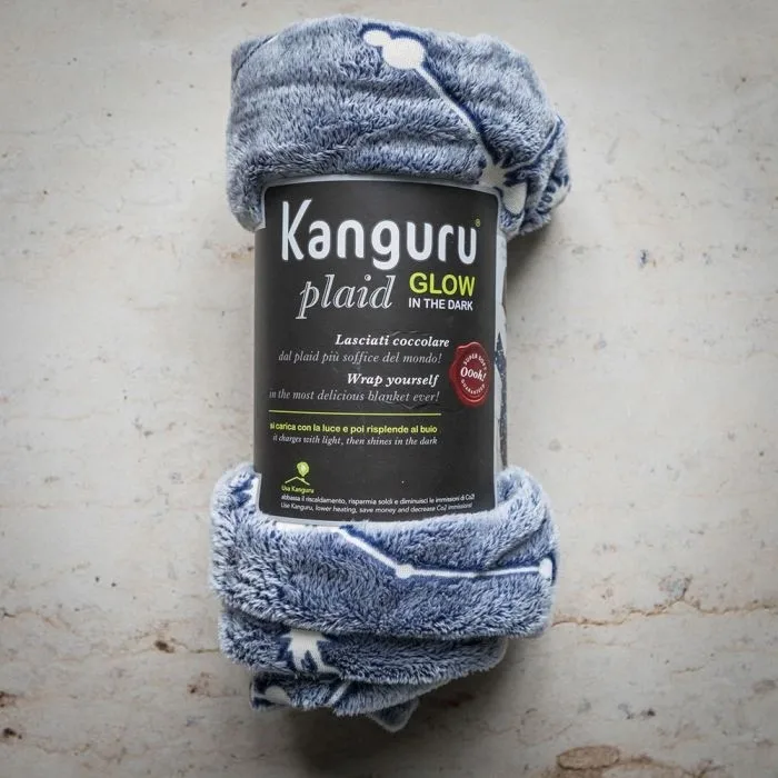 100% POLYESTER HIGH QUALITY HOT SALES AMAZON FLEECE PLUSH FLANNEL GLOW IN THE DARK BLANKET CONSTELLATIONS BLUE WHOLESALE