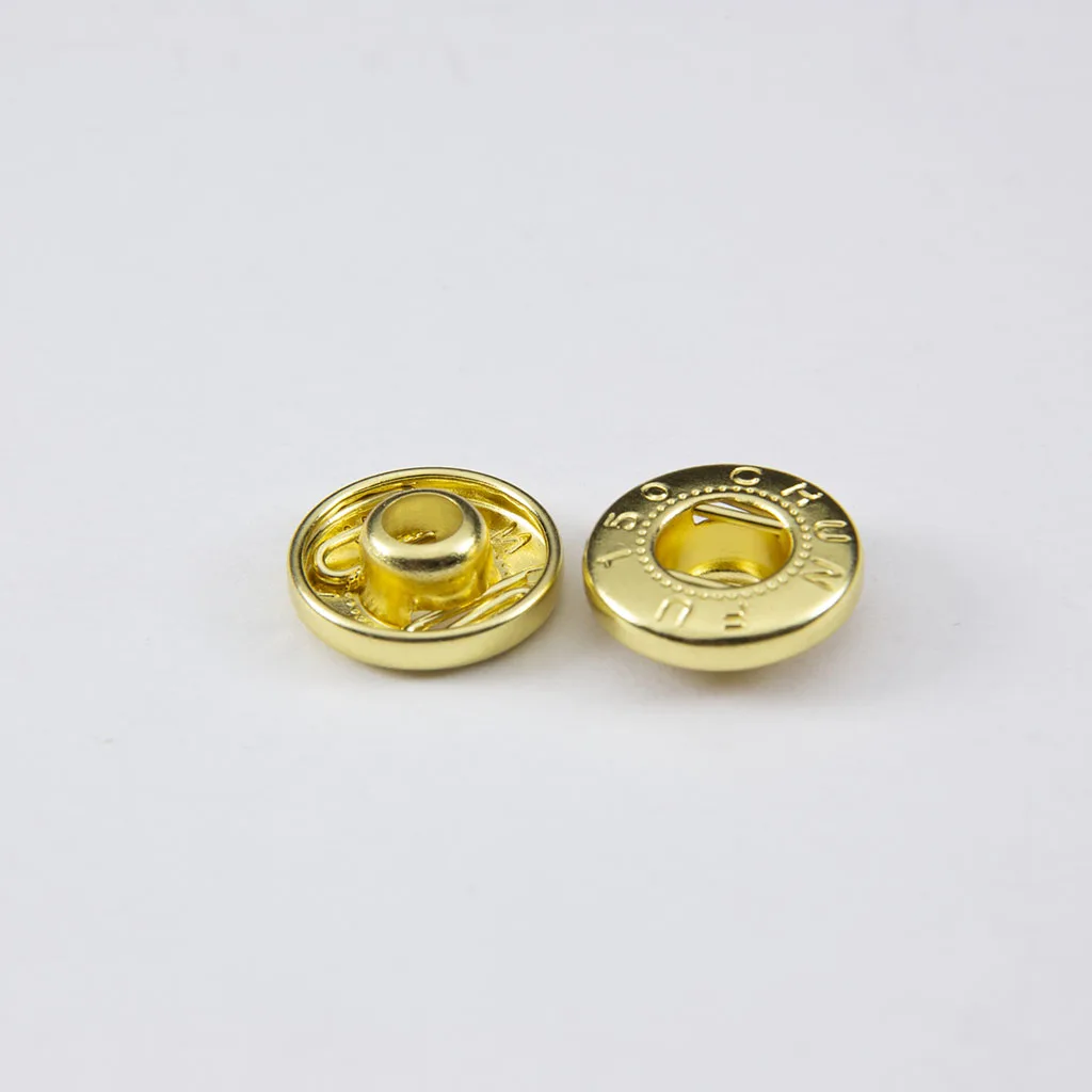 Taiwan Made Brass Spring Snap button 15mm Jeans Button