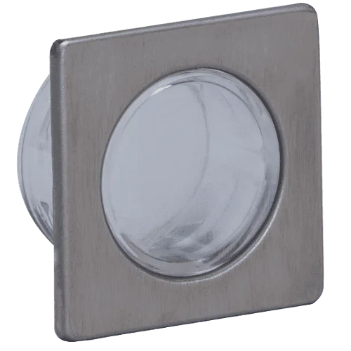 Качественные японские Световые индикаторы, простота установки, световой индикатор для туалета, квадратный тип (диаметр 38), отделка Hairline