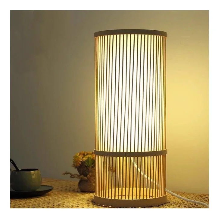 Гладкая Роскошная современная плетеная бамбуковая потолочная лампа ручной работы из ротанга подвесная Современная люстра