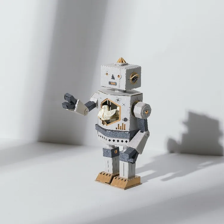 [4] Luxury Custom Cosmic Robot DIY Dollhouse Design Miniature