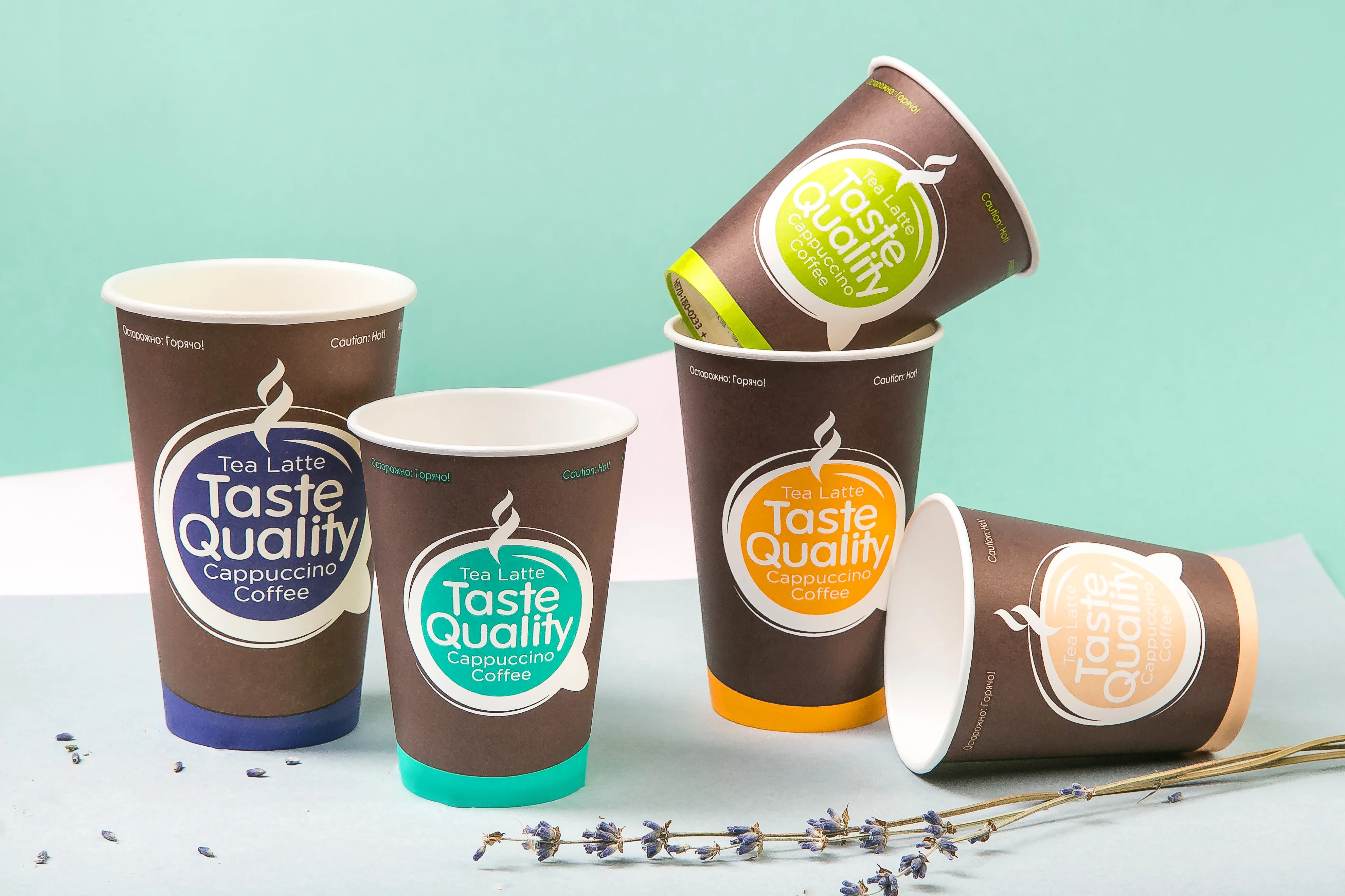 Disposable Single Wall Vending Paper Cup Total Black 150 ml 6 Oz Coffee Paper Cup Custom Printed Paper Cups