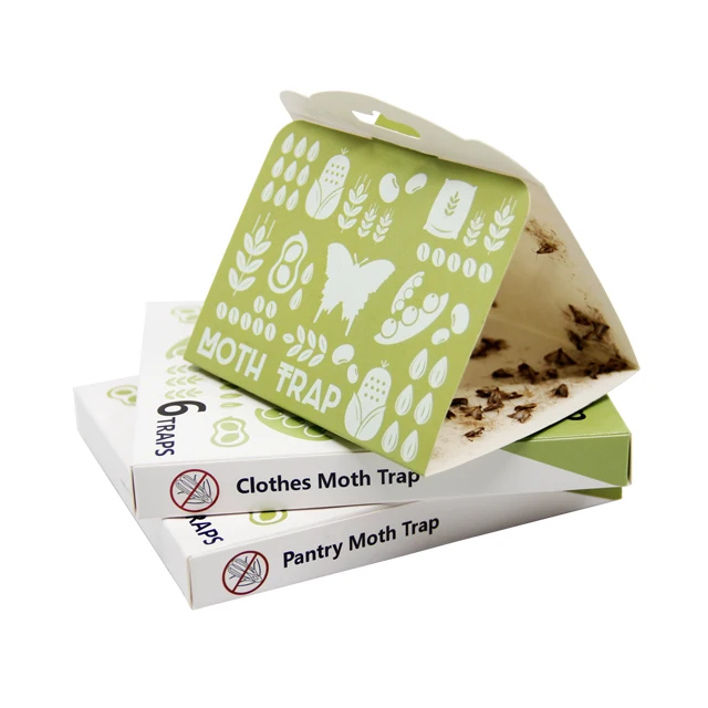 Webbing clothes moth Tineola bisselliella pheromone lure pheromone trap