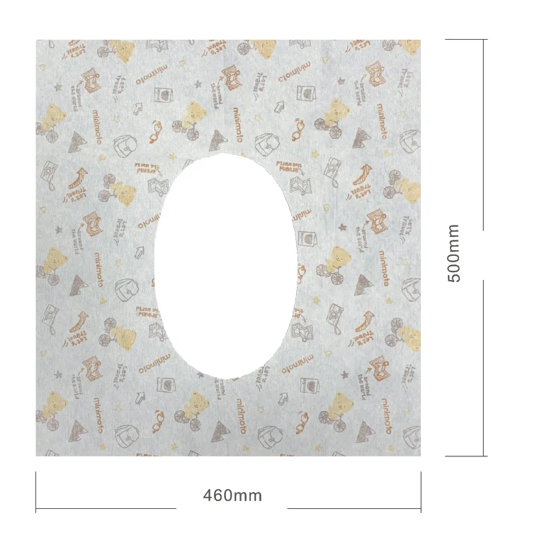 
 Индивидуальные чехлы на сиденья унитаза для детей, одноразовый чехол на сиденье унитаза  