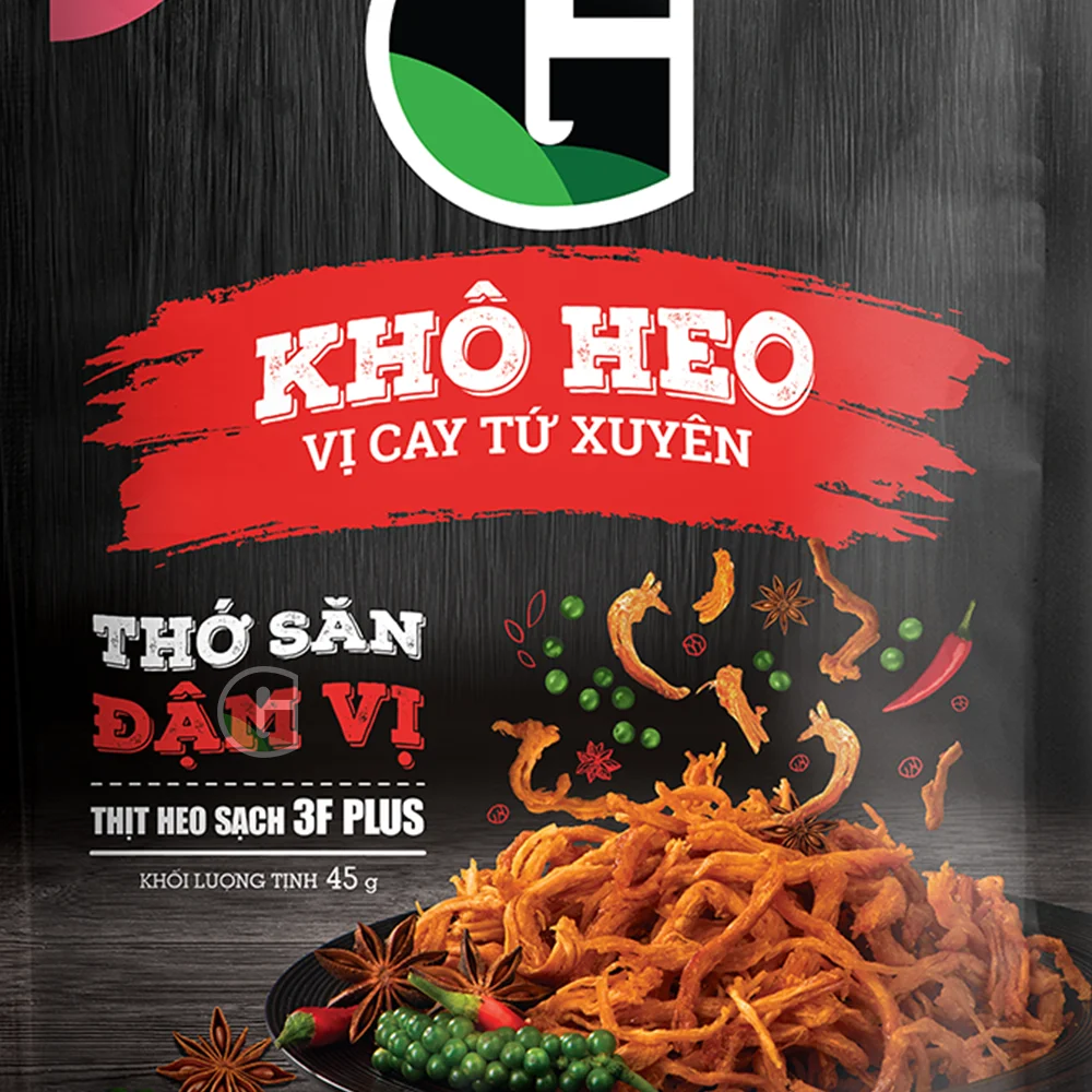 New Hot Product Premium G Sichuan Spicy Dried Pork Strips Special Pork Snack Delicious Dried Pork With Sichuan Flavor Vietnam