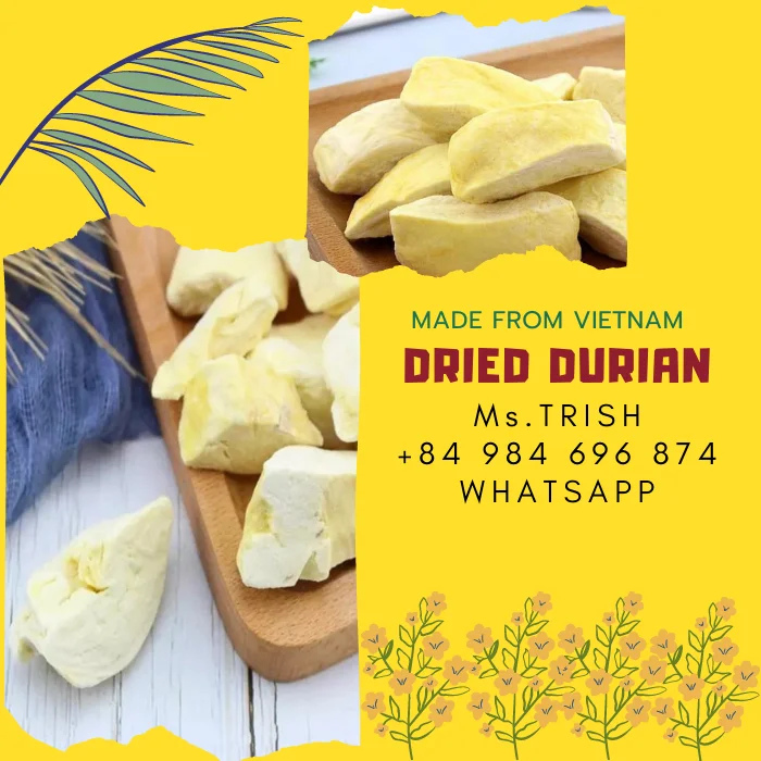  Замороженный дурийский чип для фруктов из Вьетнама экспорта/мисс Триш + 84 984 696 874 (WHATSAPP)