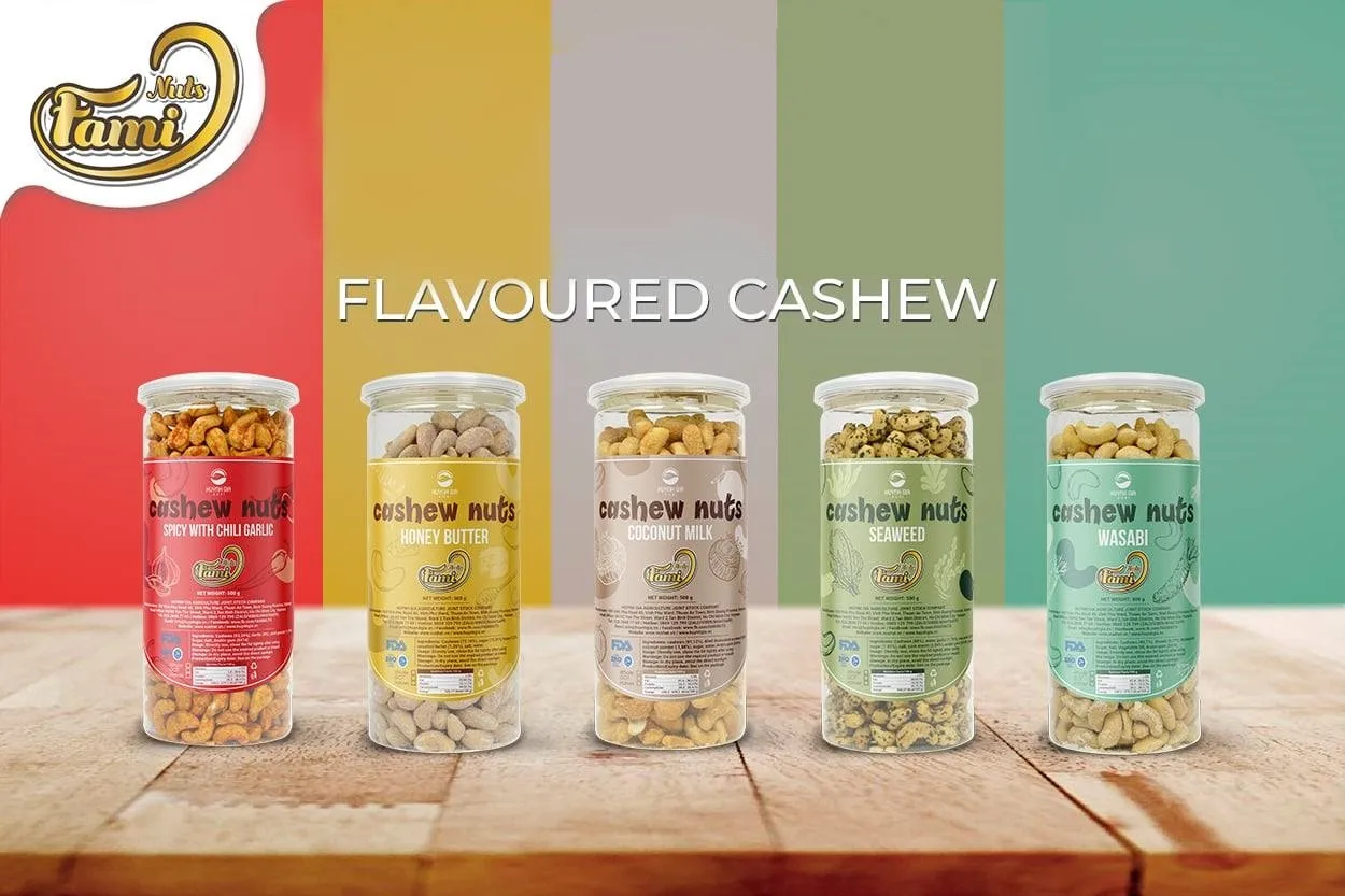  Вьетнамские орехи закуска жареные кешью со звездным Анисом-корицей-HUYNH GIA Agro-120 г/300 г/500 г